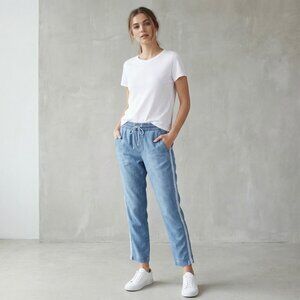 Cloth & Stone Chambray Joggers | Size XS